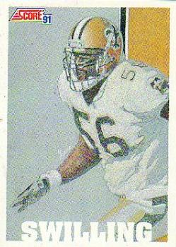 Pat Swilling New Orleans Saints 1991 Score NFL Team MVP #644